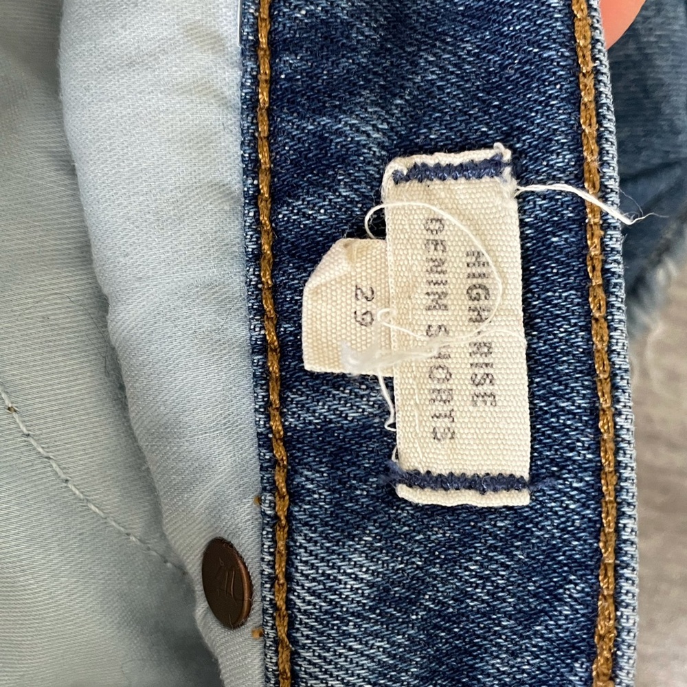 Madewell High Rise Jean Shorts - Picture 4 of 6